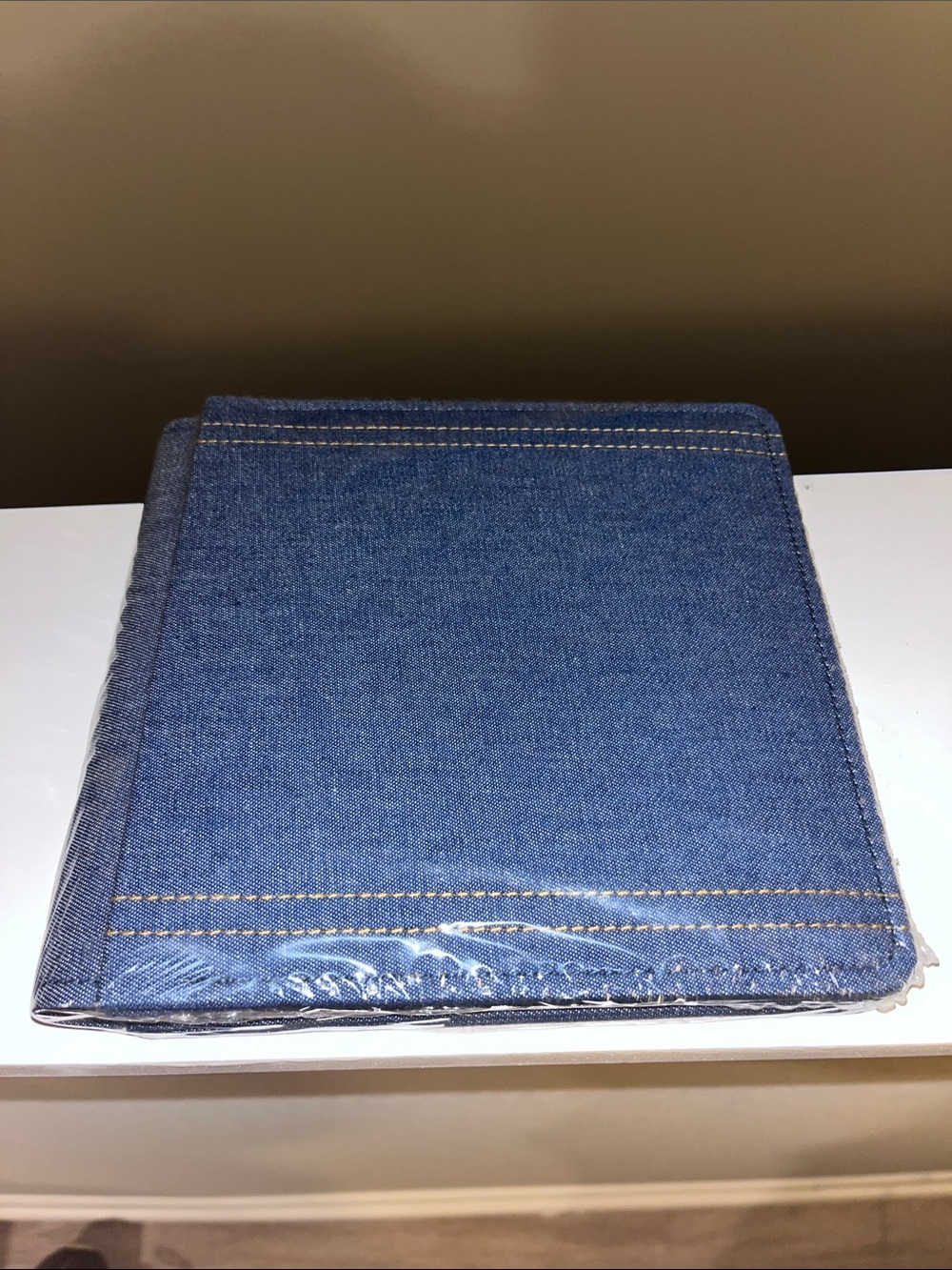 Creative Memories 7x7 denim album NEW/SEALED